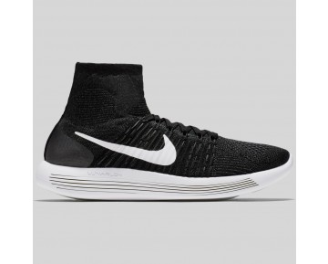 Damen & Herren - Nike Lunarepic Flyknit Schwarz Weiß Anthracite Volt