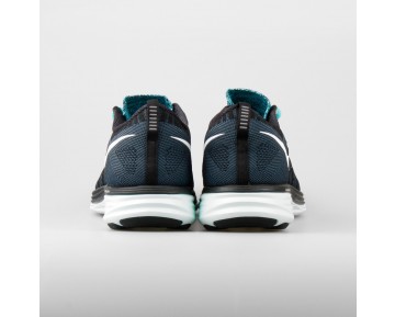 Damen & Herren - Nike Flyknit Lunar2 Schwarz Sport Turquoise