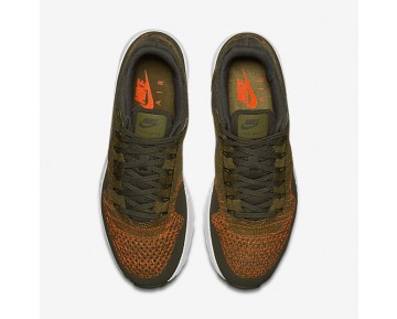 Nike Air Max 1 Ultra Flyknit Schuhe - Olive/Fracht Khaki/Weiß/Fracht Khaki