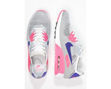 Nike Air Max 90 Ultra 2.0 Flyknit Schuhe Low NIK7kz6-Weiß