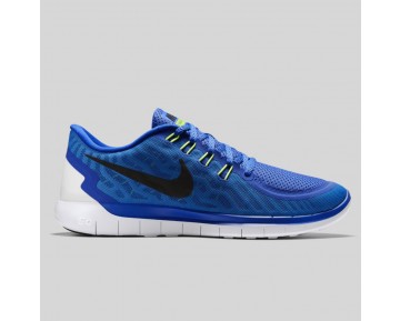 Damen & Herren - Nike Free 5.0 Spiel Königlich Schwarz Weiß