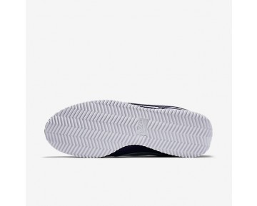 Nike Cortez Basic Premium QS Trainer - Tinte/Weiß/Metallisches Silber
