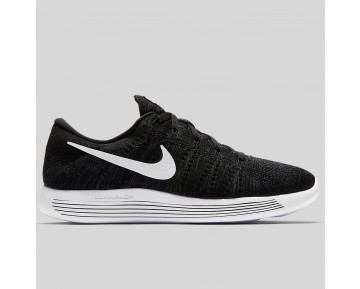 Damen & Herren - Nike Lunarepic Low Flyknit Schwarz Weiß Anthracite