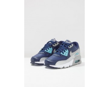 Nike Air Max 90 Schuhe Low NIKlcqp-Blau