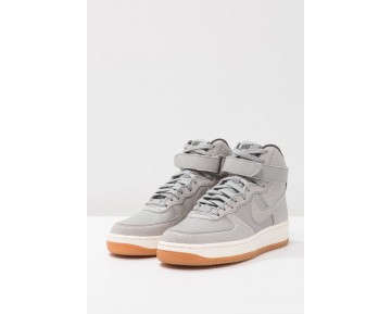 Nike Air Force 1 Hi Prm Schuhe High NIK97bf-Grau