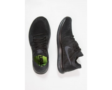 Nike Performance Free Run Flyknit 2 Schuhe NIK20x6-Schwarz