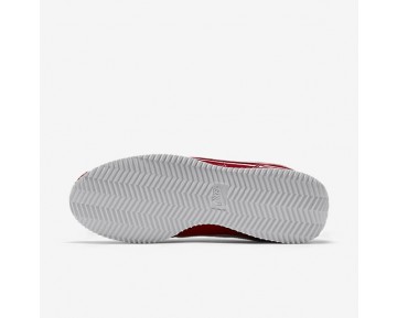 Nike Cortez Basic Premium QS Trainer - Turnhalle Rot/Weiß/Metallisches Silber