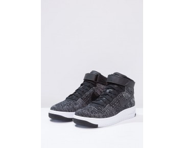 Nike Af1 Ultra Flyknit Schuhe High NIK15bx-Schwarz