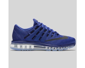 Damen & Herren - Nike Air Max 2016 tief Königlich Blau Schwarz Racer Blau