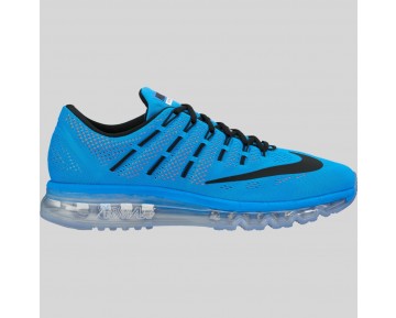 Damen & Herren - Nike Air Max 2016 Foto Blau Schwarz Total Orange
