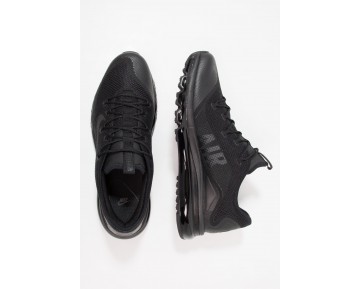 Nike Air Max More Schuhe Low NIKjpqw-Schwarz