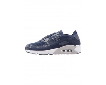 Nike Air Max 90 Ultra 2.0 Flyknit Schuhe Low NIKbzve-Blau