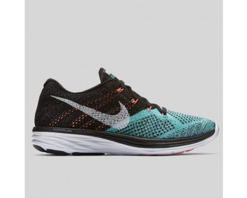 Damen & Herren - Nike Wmns Flyknit Lunar3 Schwarz Light Retro Lava Glühen
