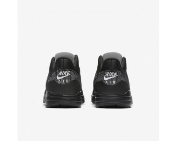 Nike Air Max 1 Ultra Flyknit Sneaker - Schwarz/Weiß/Metallisches Silber/Anthrazit
