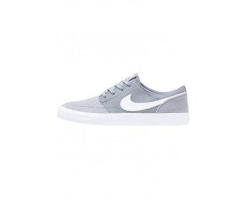 Nike Sb Solarsoft Portmore Ii Schuhe Low NIKqtej-Grau