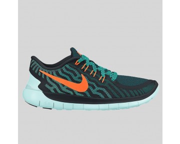 Damen & Herren - Nike Free 5.0 Schwarz Total Orange Light Retro