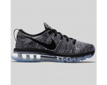 Damen & Herren - Nike Wmns Flyknit Max Weiß Schwarz Dunkel Oreo