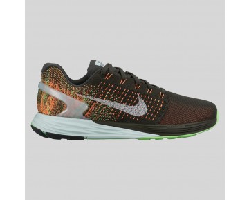 Damen & Herren - Nike Wmns Lunarglide 7 Flash Sequoia Spiegeln Silber