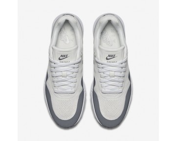 Nike Air Max 1 Ultra Moire Schuhe - Gipfel Weiß/Metallisches Silber/Weiß/Kühles Grau