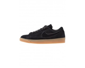Nike Blazer Low Schuhe Low NIKplu7-Schwarz