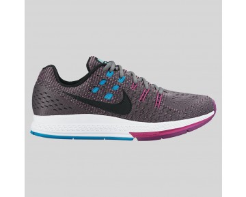Damen & Herren - Nike Wmns Air Zoom Structure 19 Cool Grau Schwarz Fuchsia Flash