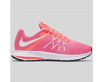 Damen & Herren - Nike Wmns Zoom Winflo 3 Pink Blast Weiß Hell Mango