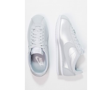 Nike Classic Cortez Schuhe Low NIK9uqh-Silver