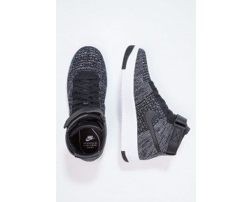 Nike Af1 Ultra Flyknit Schuhe High NIK15bx-Schwarz