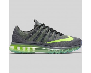 Damen & Herren - Nike Air Max 2016 Cool Grau Volt Schwarz Wolf Grau
