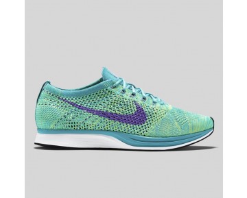 Damen & Herren - Nike Flyknit Racer Sport Turquoise Hyper Traube