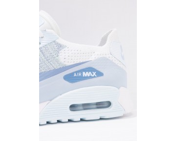 Nike Air Max 90 Ultra 2.0 Flyknit Schuhe Low NIK9abs-Weiß