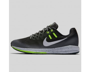Damen & Herren - Nike Wmns Air Zoom Structure 20 Shield Schwarz Metallisch Silber Dunkel Grau