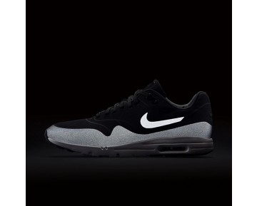 Nike Air Max 1 Ultra Moire Trainer - Schwarz/Metallisches Silber/Weiß