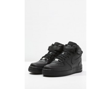 Nike Air Force 1 '07 Mid Schuhe High NIK43uc-Schwarz