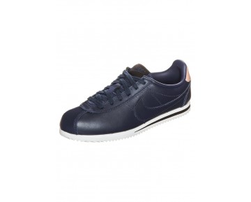 Nike Classic Cortez Leather Se Schuhe Low NIKg078-Blau