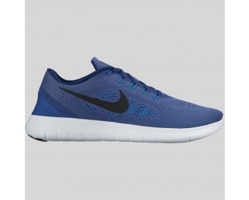 Damen & Herren - Nike Free RN Dunkel lila Staub Schwarz Königlich Blau