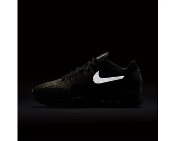 Nike Air Max 1 Ultra Flyknit Trainer - Neutrale Olive/Mammutbaum/Schwarz