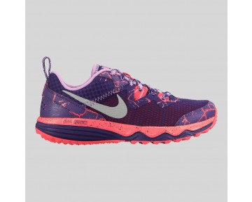 Damen & Herren - Nike Dual Fusion Trail Lava (GS) Court lila Metallisch Silber Hot Lava
