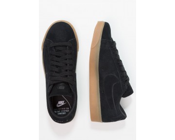 Nike Blazer Low Schuhe Low NIKplu7-Schwarz