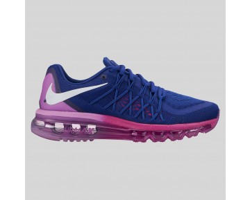 Damen & Herren - Nike Wmns Air Max 2015 tief Königlich Blau Fuchsia