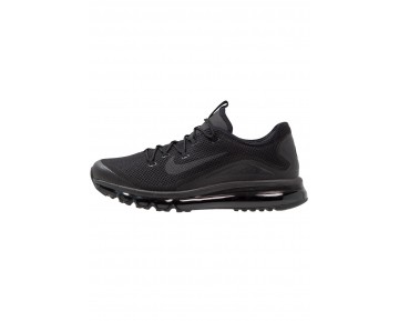 Nike Air Max More Schuhe Low NIKjpqw-Schwarz