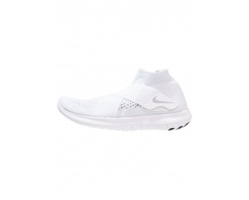 Nike Performance Free Run Motion Flyknit 2017 Schuhe Low NIKsr9f-Weiß