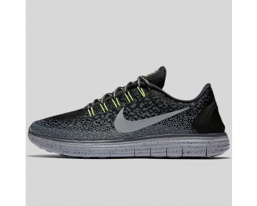 Damen & Herren - Nike Free RN Distance Shield Schwarz Metallisch Silber Stealth
