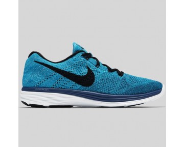 Damen & Herren - Nike Flyknit Lunar3 Brave Blau Schwarz