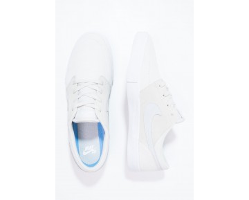 Nike Sb Solarsoft Portmore Ii Schuhe Low NIKt0r6-Weiß