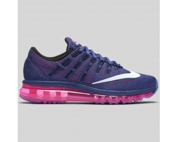 Damen & Herren - Nike Wmns Air Max 2016 Dunkel lila Staub Weiß Pink Pow
