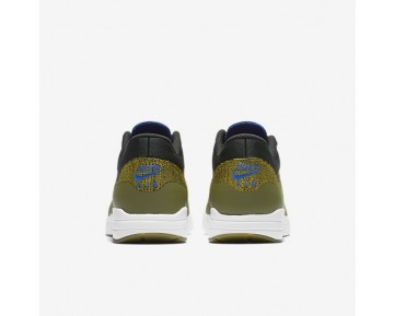 Nike Air Max 1 Ultra Flyknit Trainer - Olive/Spiel Royal/Heller Zitrone/Schwarz