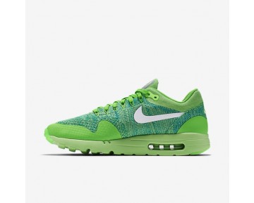 Nike Air Max 1 Ultra Flyknit Schuhe - Spannung Grün/Lucid Grün/Rio Teal/Weiß