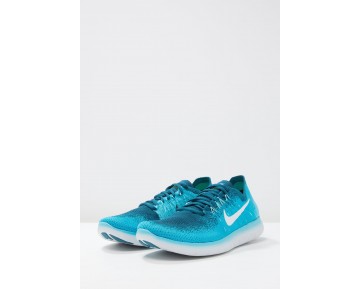 Nike Performance Free Run Flyknit 2 Schuhe NIKpckh-Blau