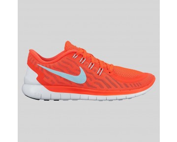 Damen & Herren - Nike Wmns Free 5.0 Hell Karmesinrot Copa Weiß